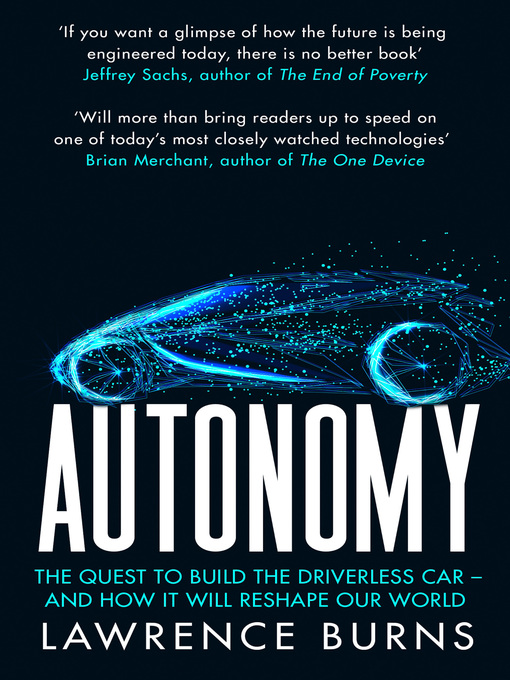 Title details for Autonomy by Lawrence Burns - Available